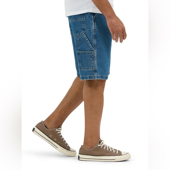 Wrangler Men's and Big Men's Relaxed Fit Carpenter Denim Short - Picture 6 of 11